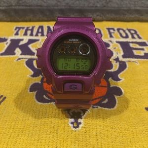 Purple G-Shock Wrist Watch